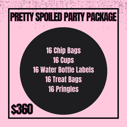 Pretty Spoiled Party Package